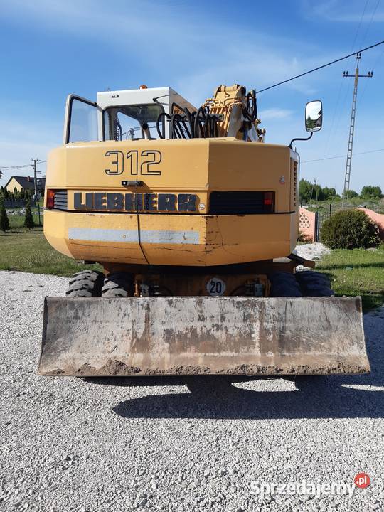 Koparka kołowa liebherr Koparki Piwniczna-Zdrój