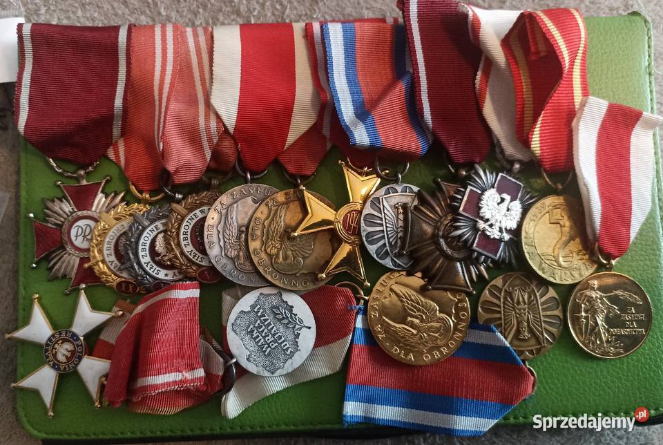 Medal Odznaczenie Order Krzyż Zasługi Sosnowiec