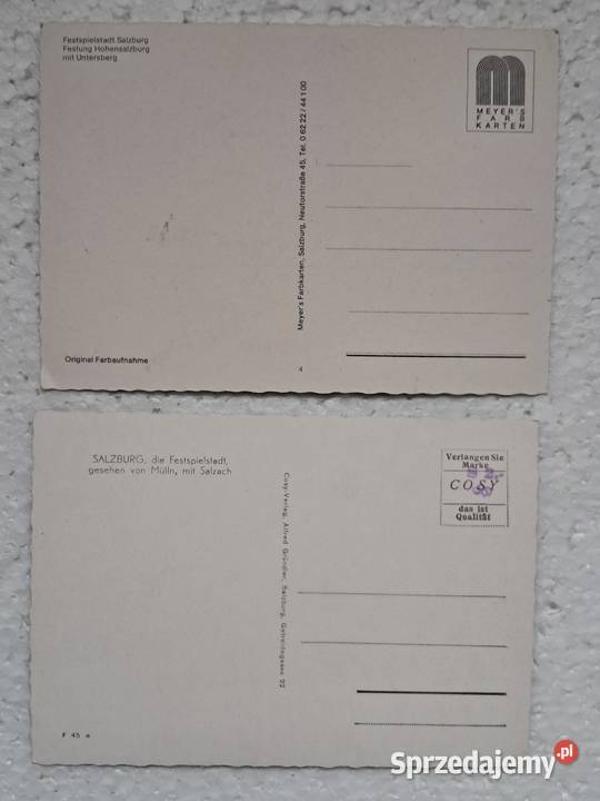 Salzburg Warszawa sprzedam