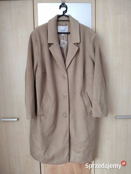 Płaszcz beżowy jesionka nowa Kurtki i płaszcze Ruciane-Nida