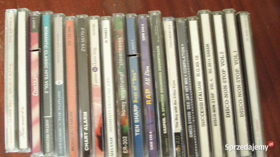 Płyty CD z muzyką estaw 20 sprzedam Płyty i kasety Łódź