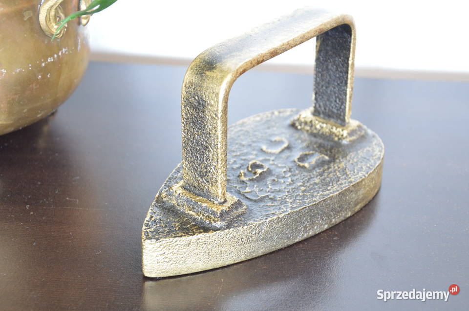 ciekawe ŻELAZKO żeliwne stare francuskie Jastrzębie-Zdrój