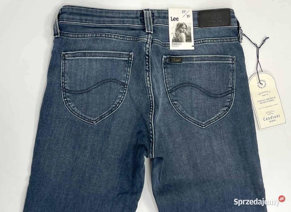 Spodnie damskie Lee Scarlett Nightfall Skinny Pisz