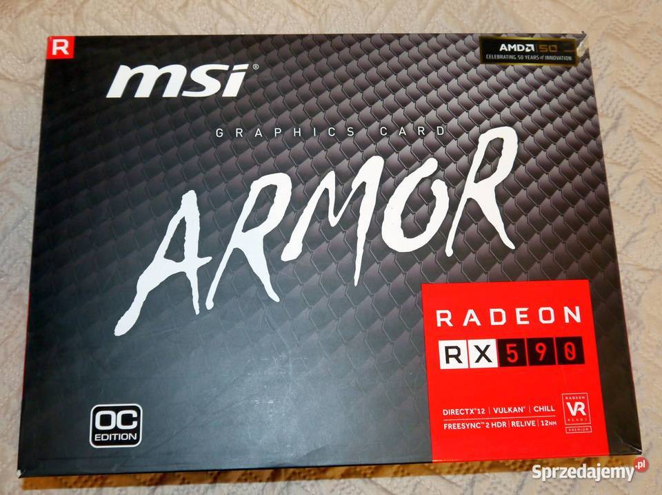 Karta graficzna MSI Radeon RX 590 Armor OC 8GB Gdańsk