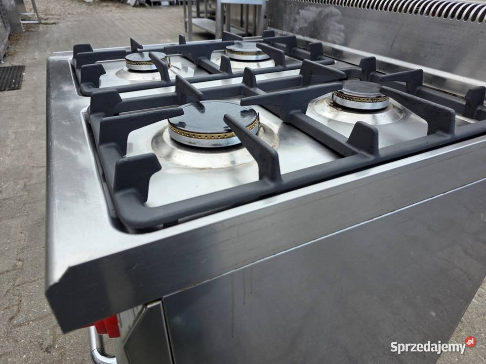 Kuchnia Gazowa 4 Pal Piekarnik Gazowy BERTOS Gastronomia Biznes i Przemysł Nowe Skalmierzyce