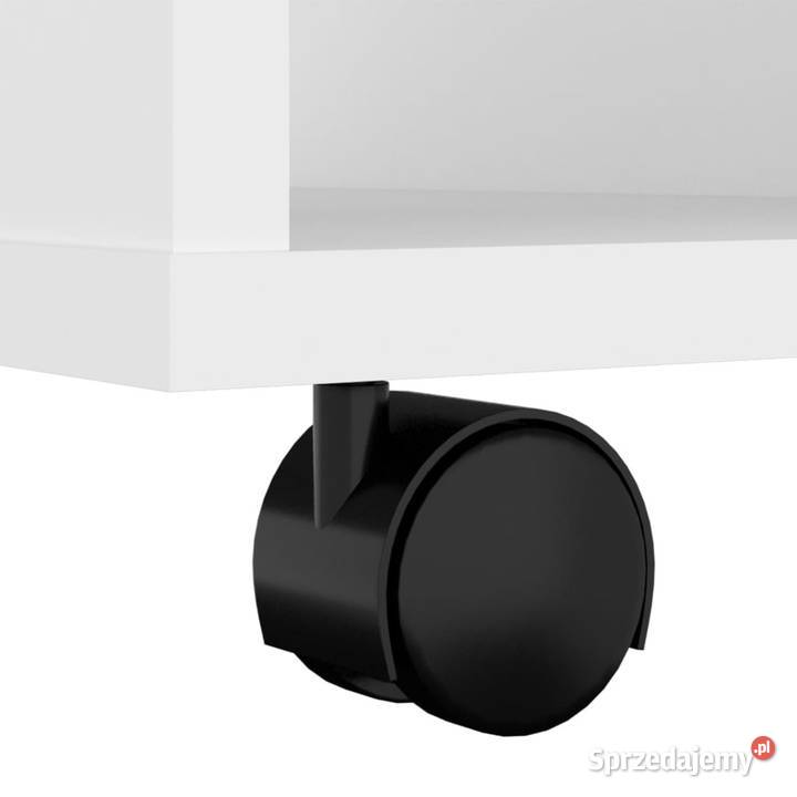 Szafka na kółkach biała 60x53x72 materiał Warszawa