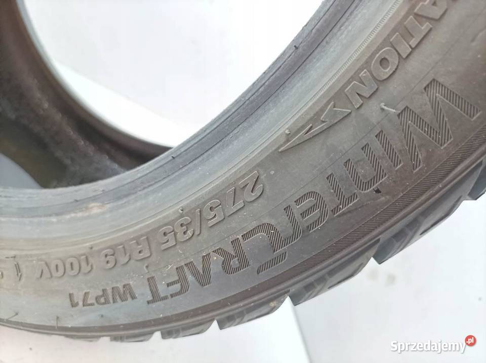 OPONA ZIMOWA KUMHO WINTERCRAFT WP71 27535R19 Samochodowe świętokrzyskie