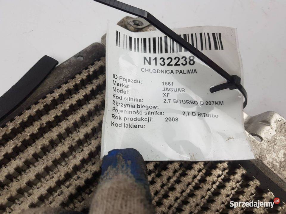 CHŁODNICA PALIWA 6R839N103AA JAGUAR XF I 27 Lipno