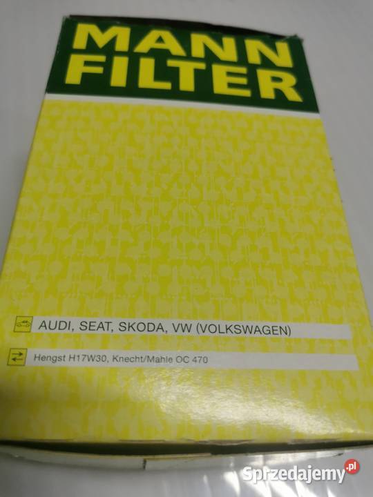 Filtr oleju MANN FILTER W94066 Audi Seat Skoda osobowe lubuskie Bytom Odrzański