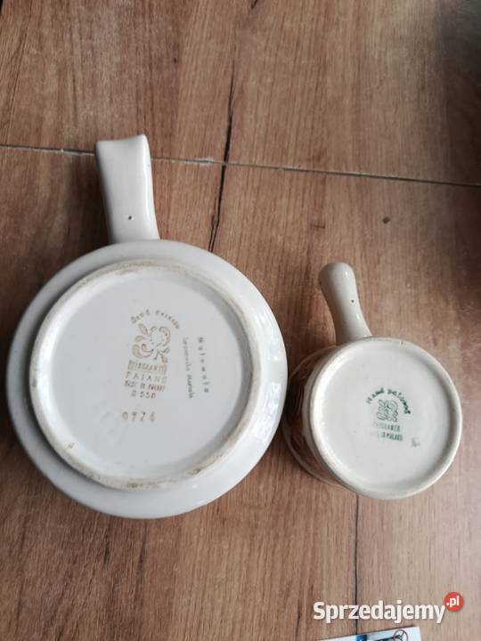 Włocławek naczynia z rączką kokilki ręcznie Choszczno