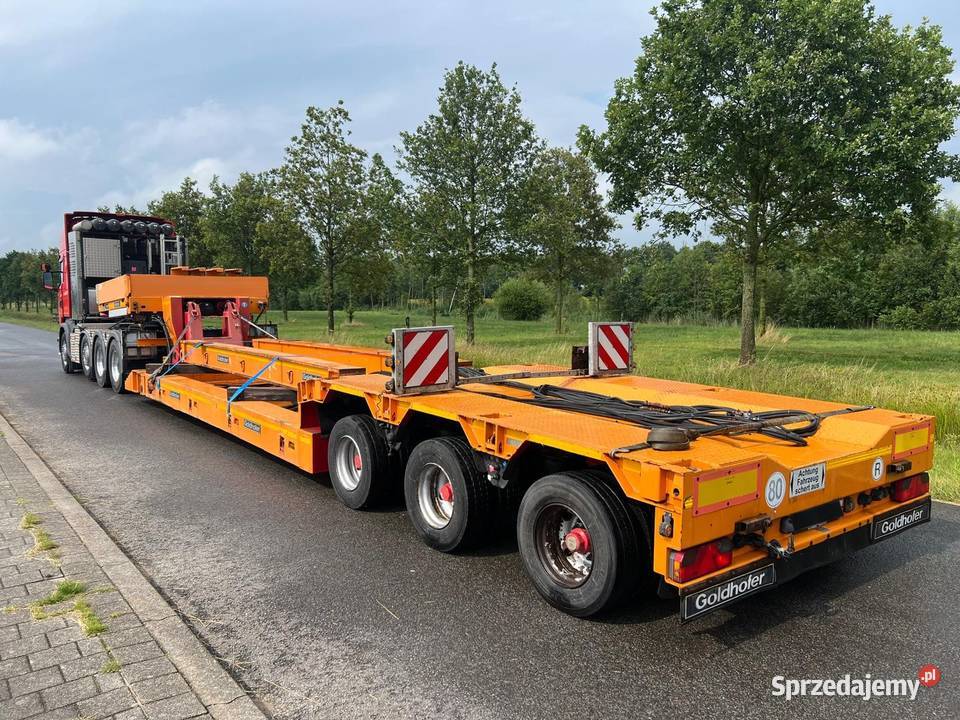 Naczepa niskopodwoziowa Tiefbett niskopodłogowe mazowieckie