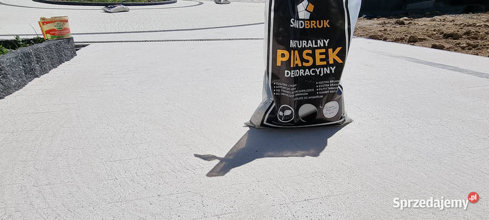 Suchy Biały Piasek Kwarcowy Fuga 0105 mm Dąbrowa Tarnowska