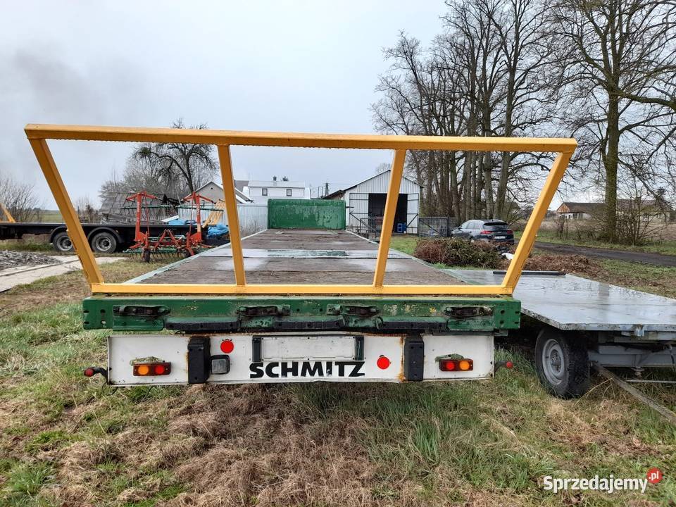 Naczepa platforma przyczepa wózek dolly Schmitz Curyn