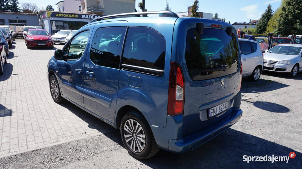 Peugeot Partner super stan Gwarancja II 2008 kurtyny powietrzne Zielona Góra