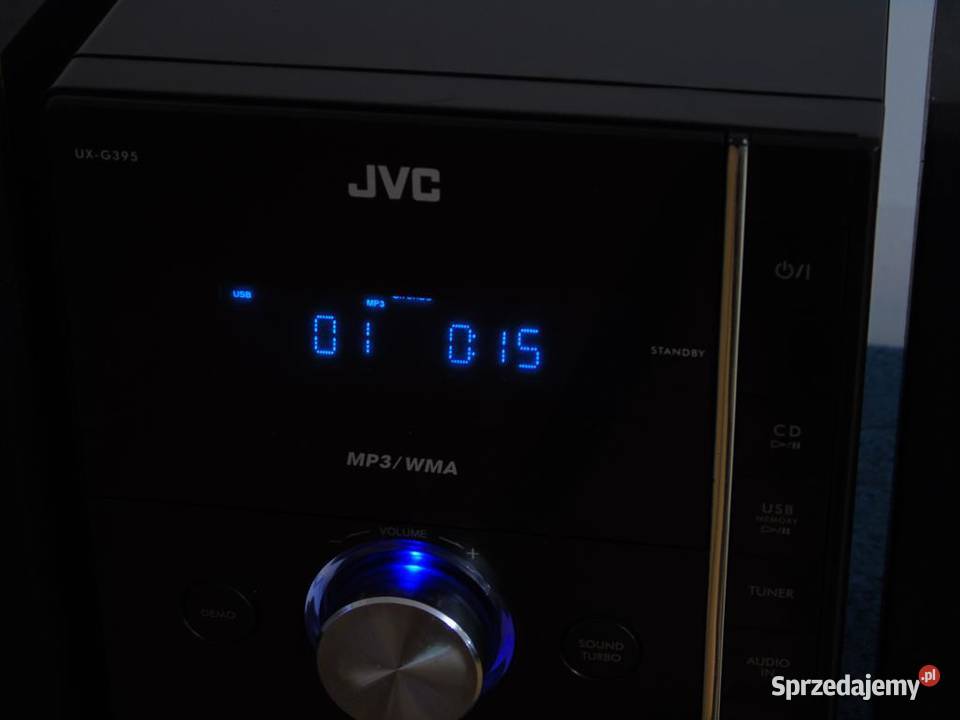 Wieża JVC CAUXG395 CD USB mp3 kolumny WYSYŁKA podkarpackie Jasło sprzedam