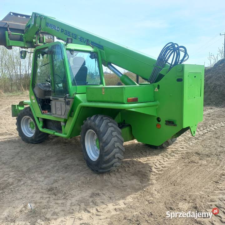 Ładowarka teleskopowa merlo 3513 EVS mazowieckie sprzedam