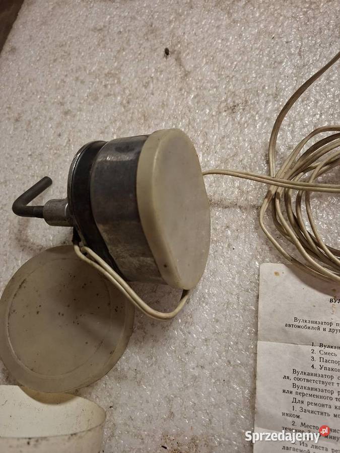 Wulkanizator radziecki rosyjski sprawny 12V Kamocin