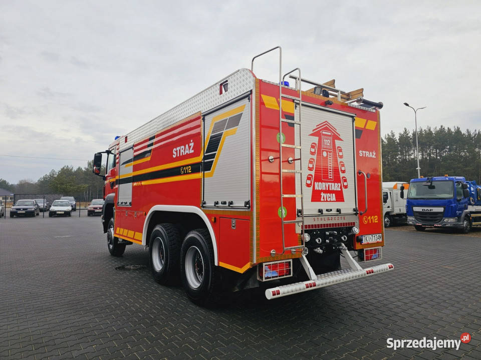 MAN TGS 26440 6x6 9500 l woda 950 piana świętokrzyskie Daleszyce sprzedam
