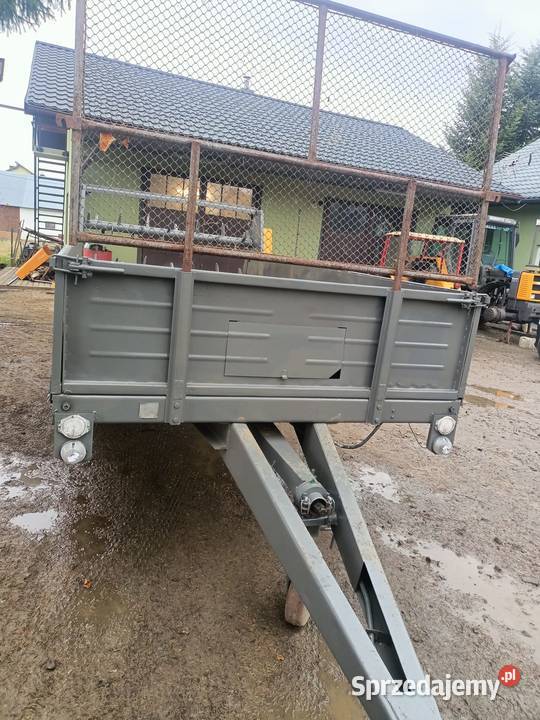 Rozrzutnik obornika jednoosiowy Rolnictwo