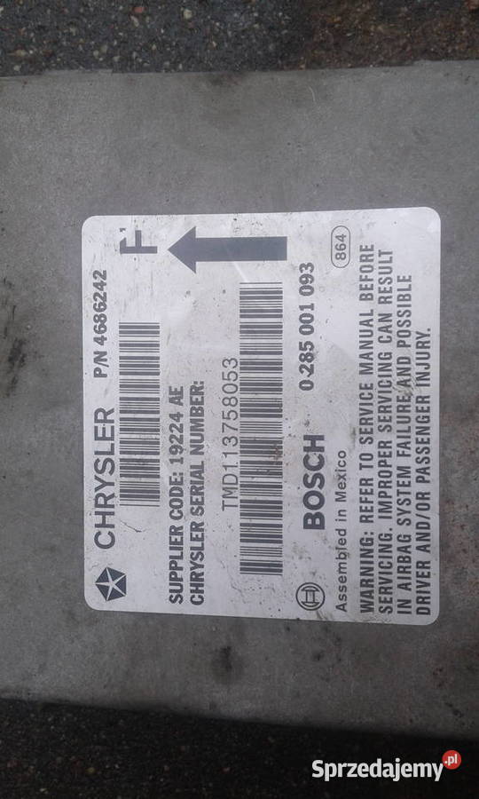 Sterownik chrysler podlaskie Łomża sprzedam