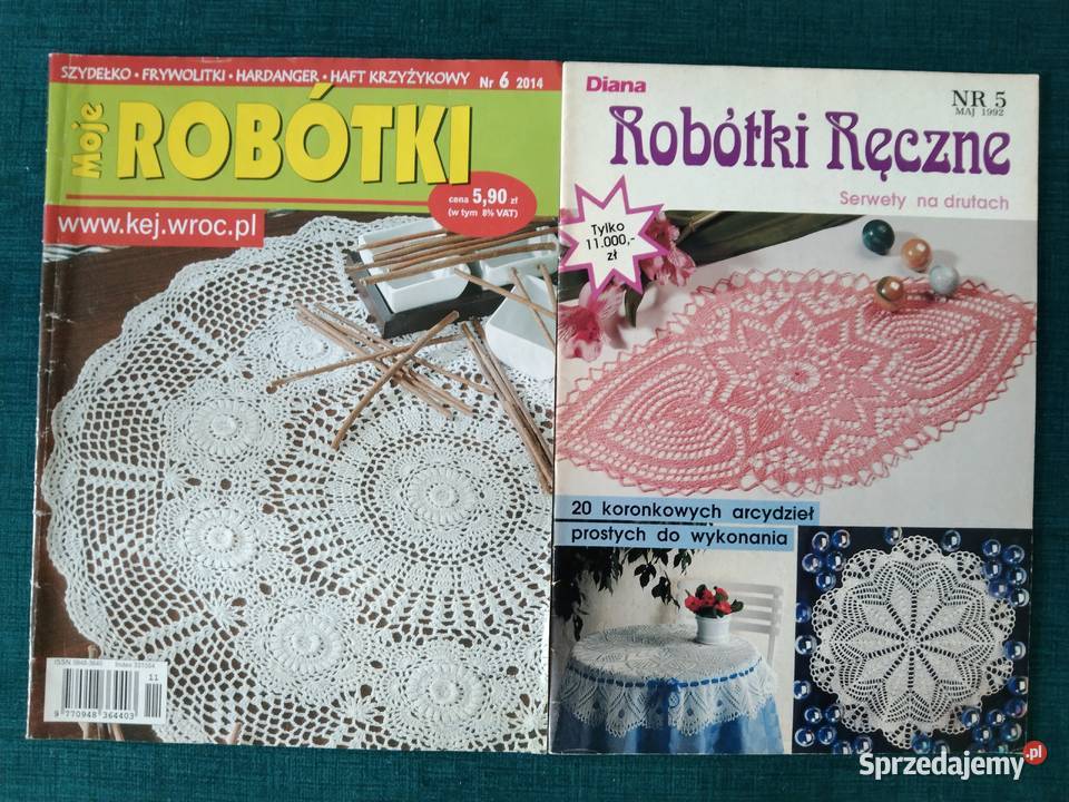 Diana Robótki Ręczne 13 numerów Moje Robótki Lublin