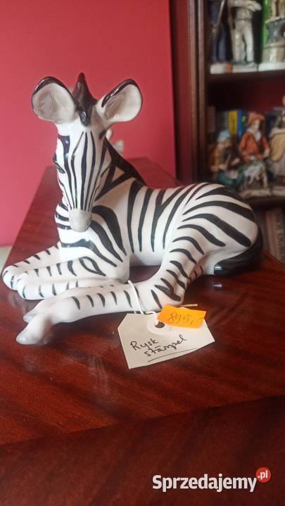 Zebra figurka Łomonosow