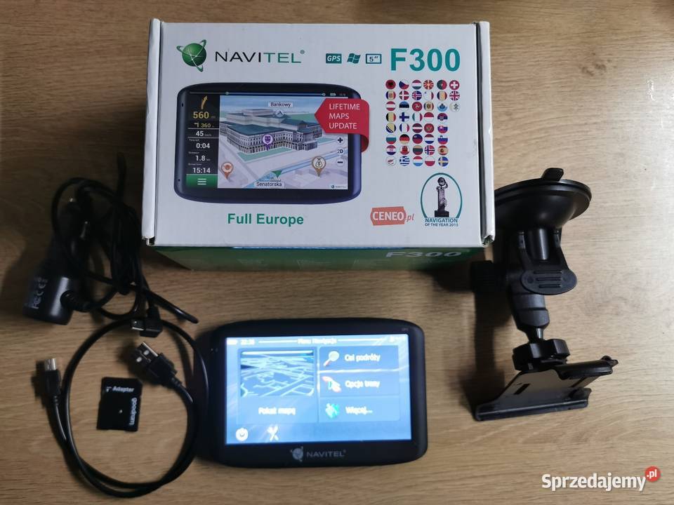 Nawigacja samochodowa Navitel F300 iGO Primo podkarpackie