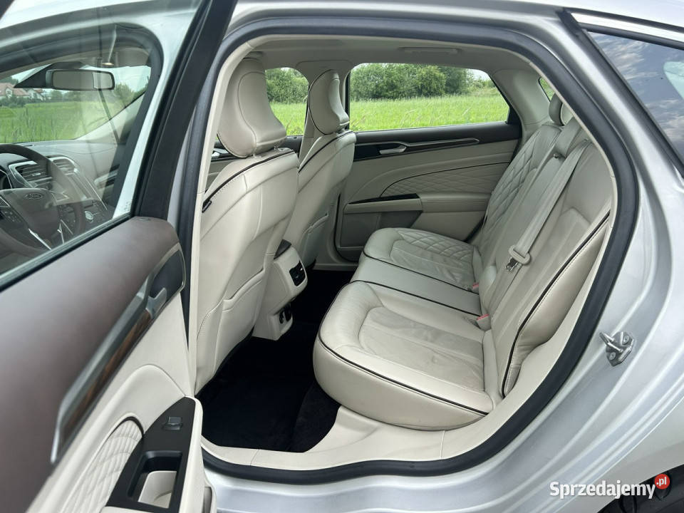 Ford Fusion Mondeo Platinium najbogatsza możliwa srebrny Siedlce