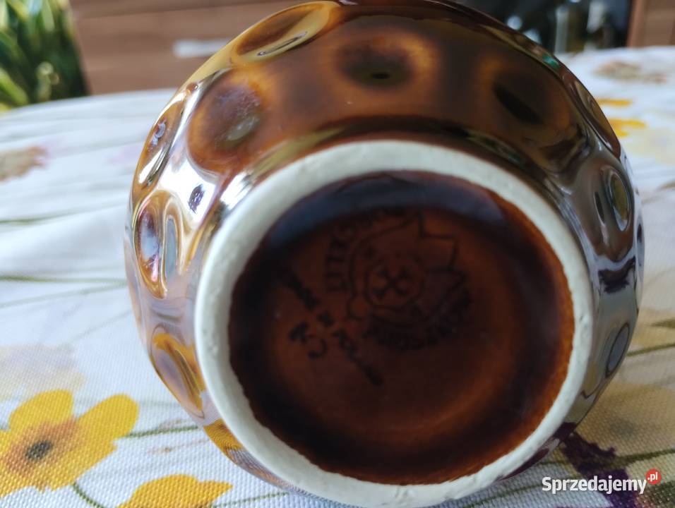 PRL wazon porcelit Pruszków Kutno