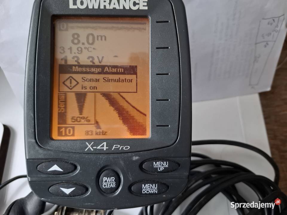 Sprzedam ECHOSONDĘ Lowrance X4 Pro