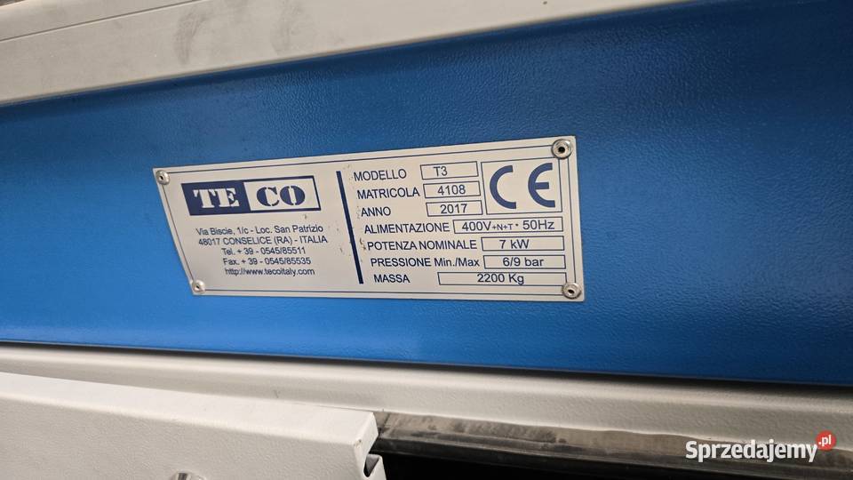 Automatyczna składarkosklejarka TeCo T3 Łosice sprzedam