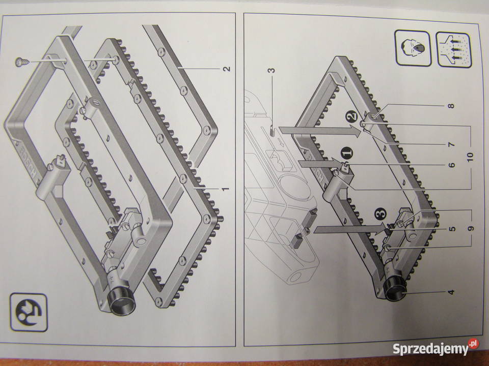 Ramka szlifierska BOSCH do szlifierki taśmowej Bielsko-Biała
