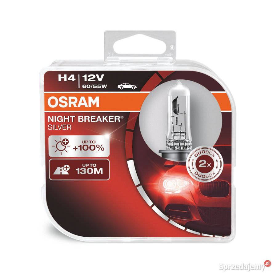 Żarówki H4 Osram Night Breaker Silver Uniwersalne śląskie Sosnowiec
