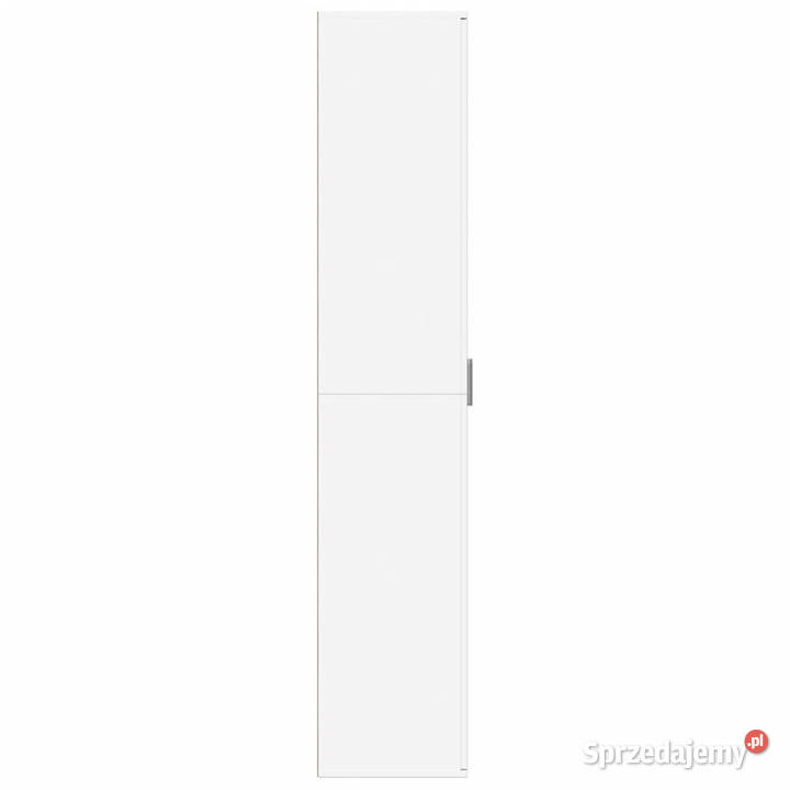 Wysoka szafka biała 60x35x180 materiał Pozostałe mazowieckie Warszawa