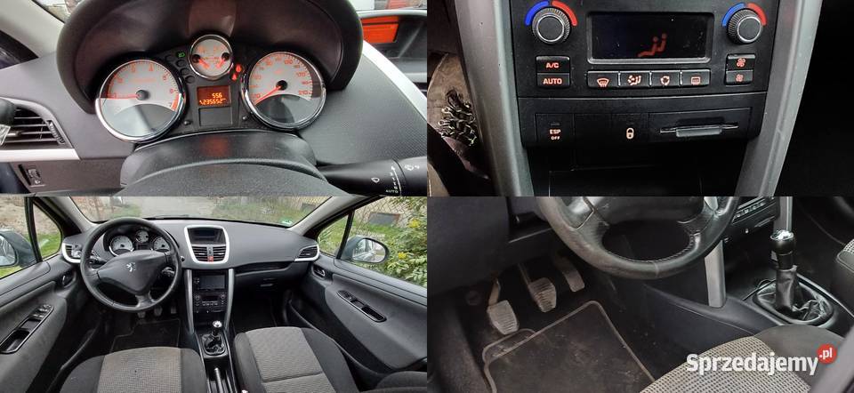Peugeot 207 SW 14 2011r klimatronik dwu strefowy Rok produkcji 2011 Sulechów