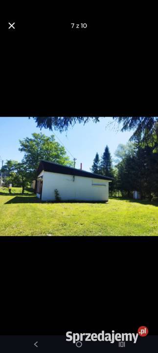 Dom budynek z działką Bieszczady piękna okolica Brelików