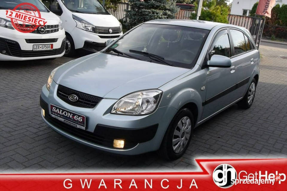Kia Rio 16 klima Stan b 100bez rdzy korozji podgrzewane fotele Częstochowa sprzedam