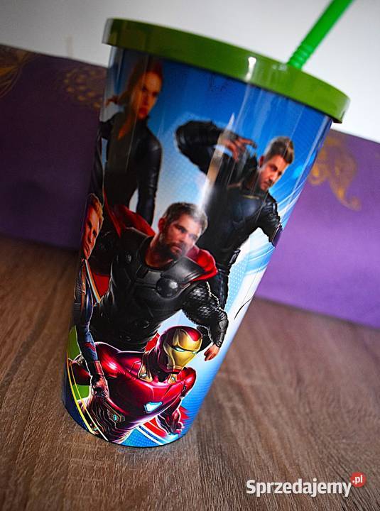 Kubek kinowy Avengers Koniec gry Endgame plakat Chełmno sprzedam
