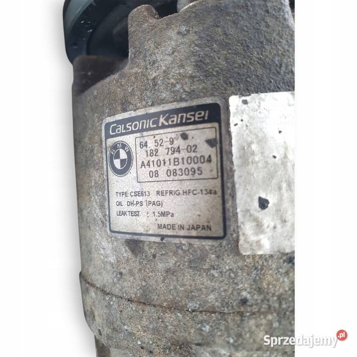 SPRĘŻARKA KLIMATYZACJI BMW Seria 1 E87 Seria 3