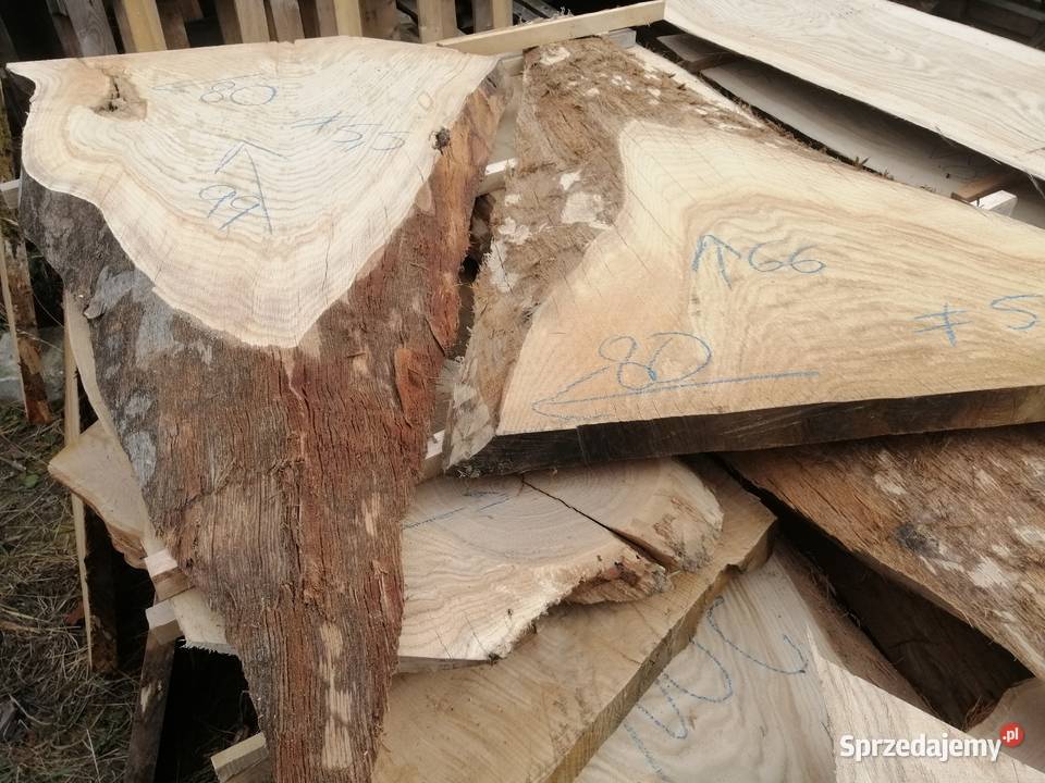 Monolit dąb blat 68x160x5 live edge monolith oak sprzedam