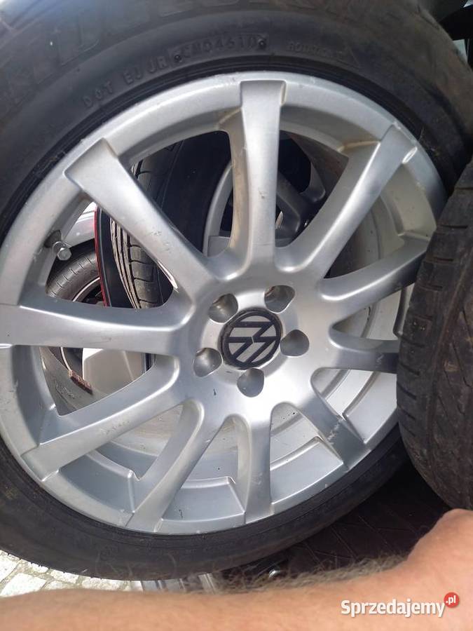 Koła do volswagena 17 ronal 5x100 Golf Samochody osobowe Krzeszowice