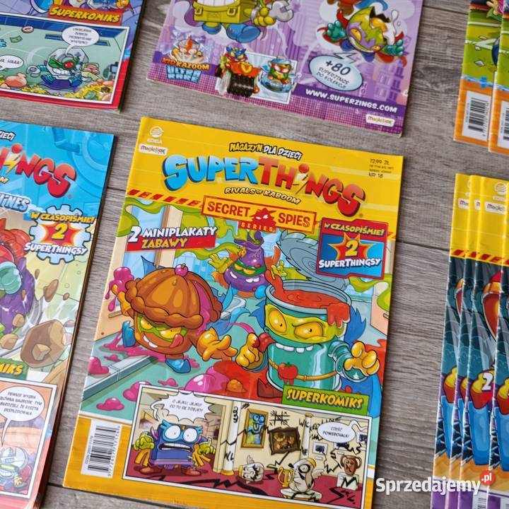 magazynów dzieci z serii SuperThings wcześniej Poznań