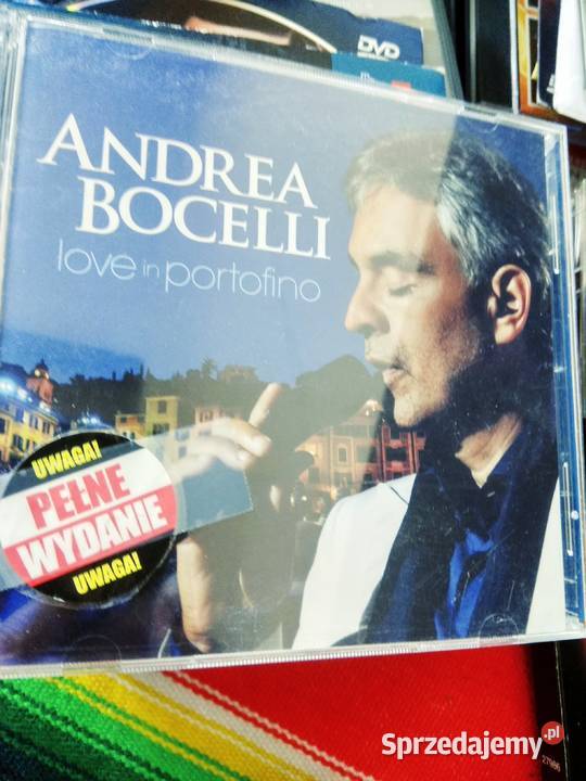 Bocelli love Portofino Księgarnia muzyczna Antykwariat Antyki, Sztuka, Kolekcje Warszawa