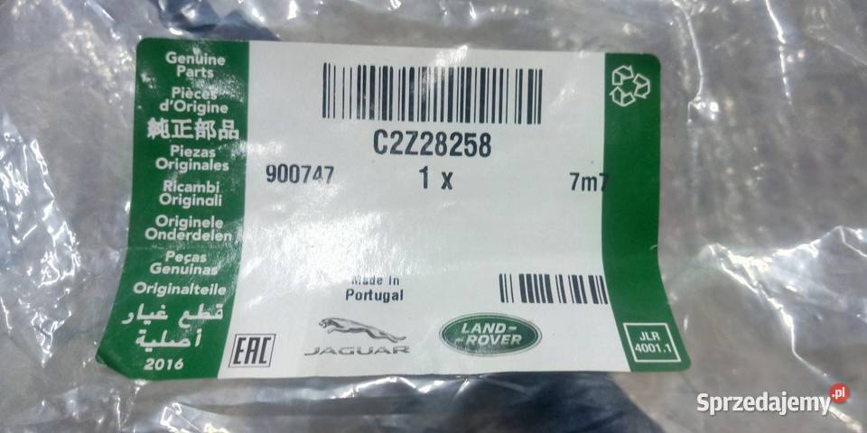 Przewód wodny termostat silnik Jaguar Range Lublin