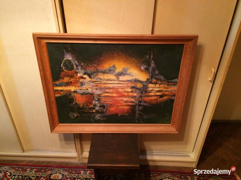 ABSTRAKCJA 2 obrazy Malarstwo Warszawa