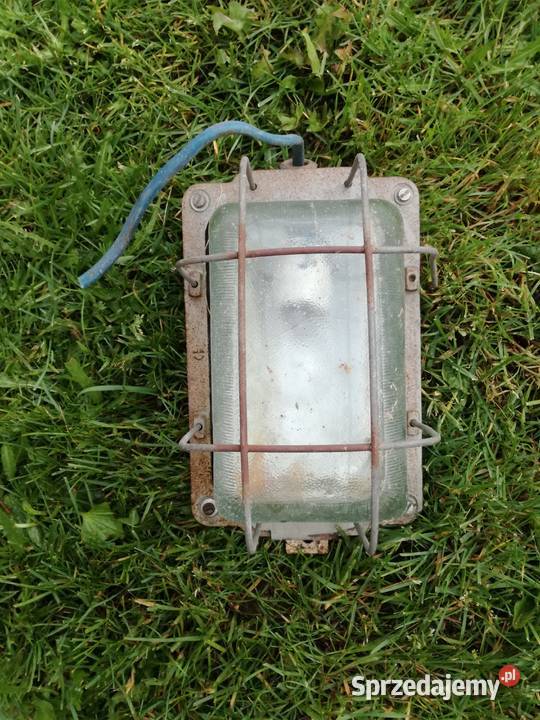 Stare lampy retro przemyslowe sprzedam