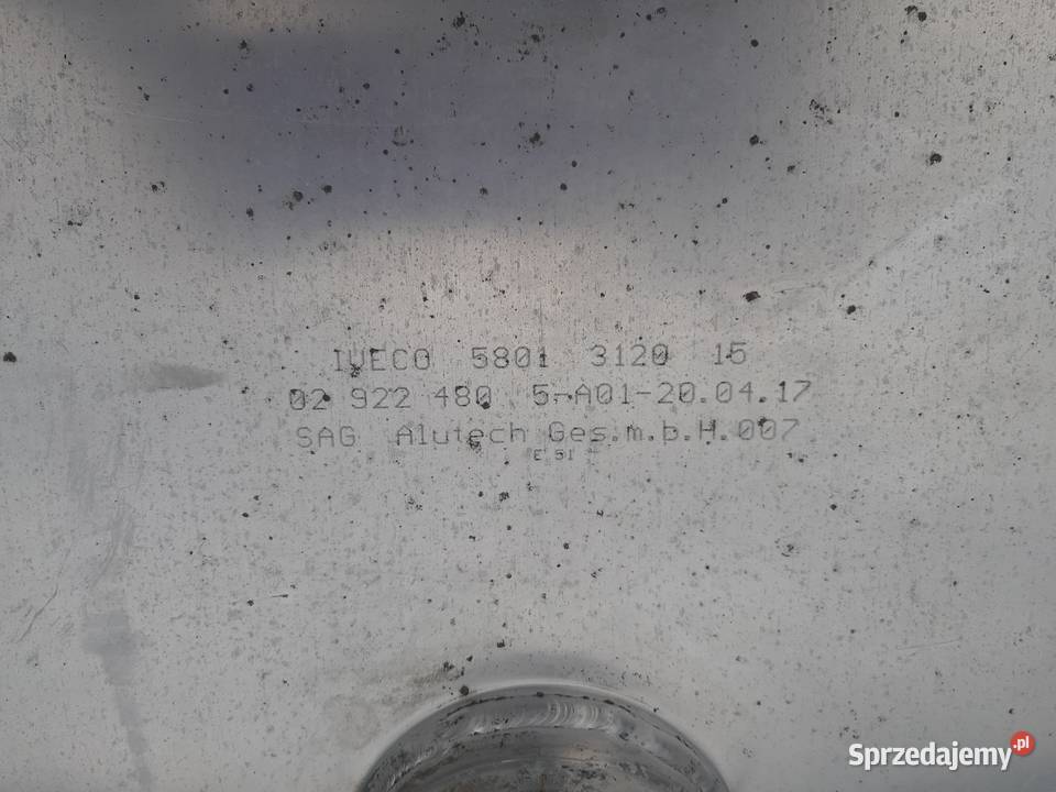 IVECO ZBIORNIK PALIWA 480L 5801312015 Trzciel