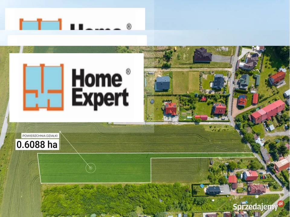 Działka Inwestycyjna 6088 m2 Lubina MEDIA Obora dolnośląskie