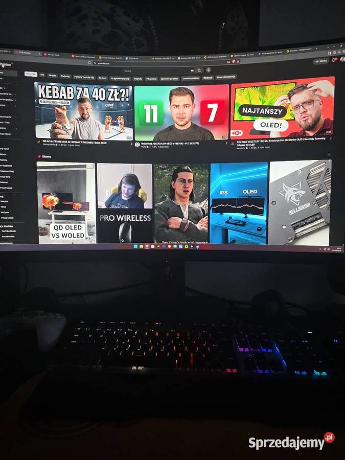 monitor asus rog strix xg32wcms 315 2560x1440px sprzedam