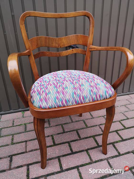 Stary Fotel Krzesło ARTDECO Gabinetowy Antyk wielkopolskie Swarzędz